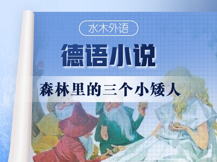 45.德语原版小说精读：《森林里的三个小矮人》